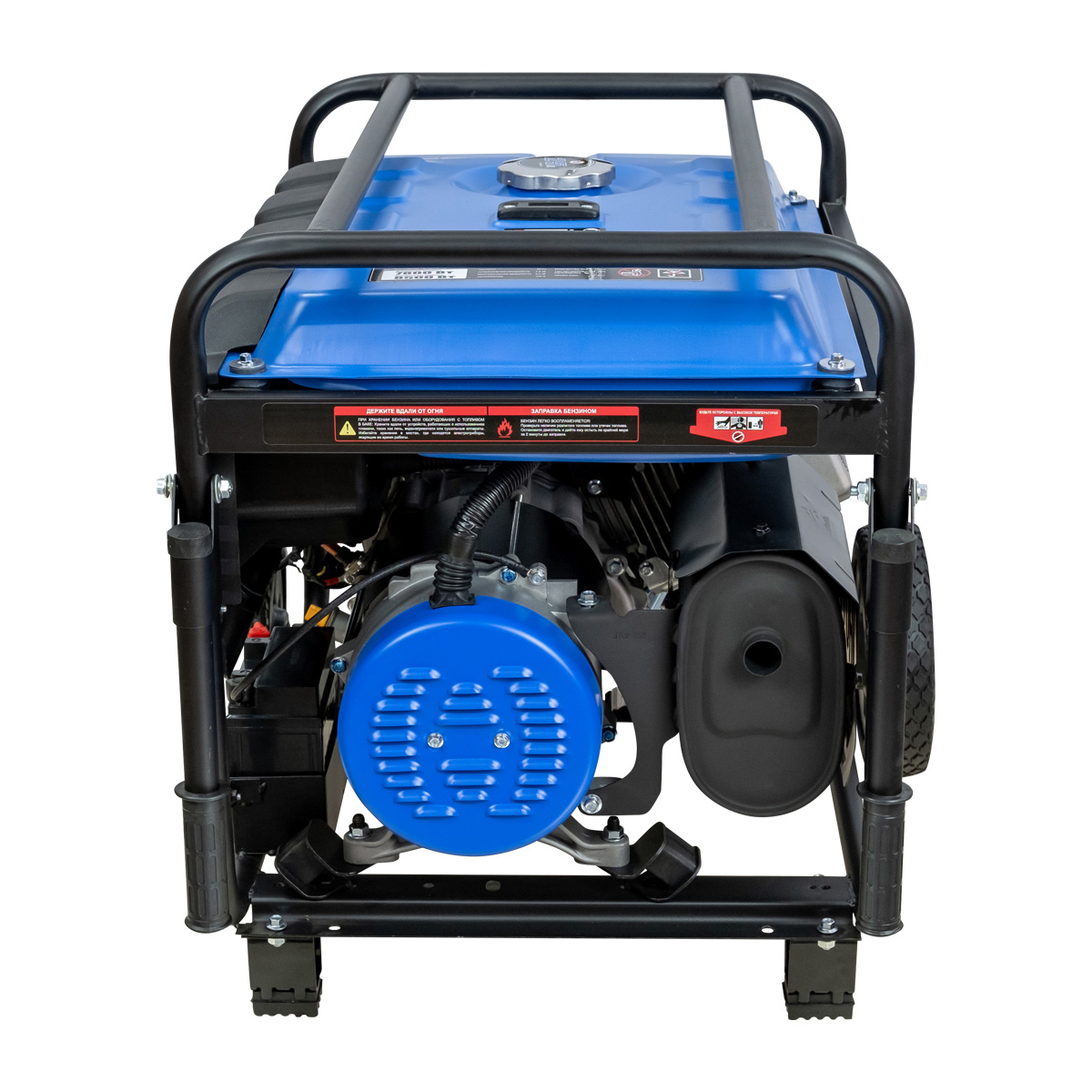 Генератор бензиновый Dinking DKA8500EW (8,5кВт, электростартер, 17лс, колёса, АВР)