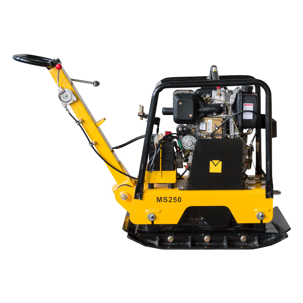 Виброплита MASALTA MS250-1S (дизельная, Kama KM186F, 6,6 (9,0) кН (л.с.), 250 кг)