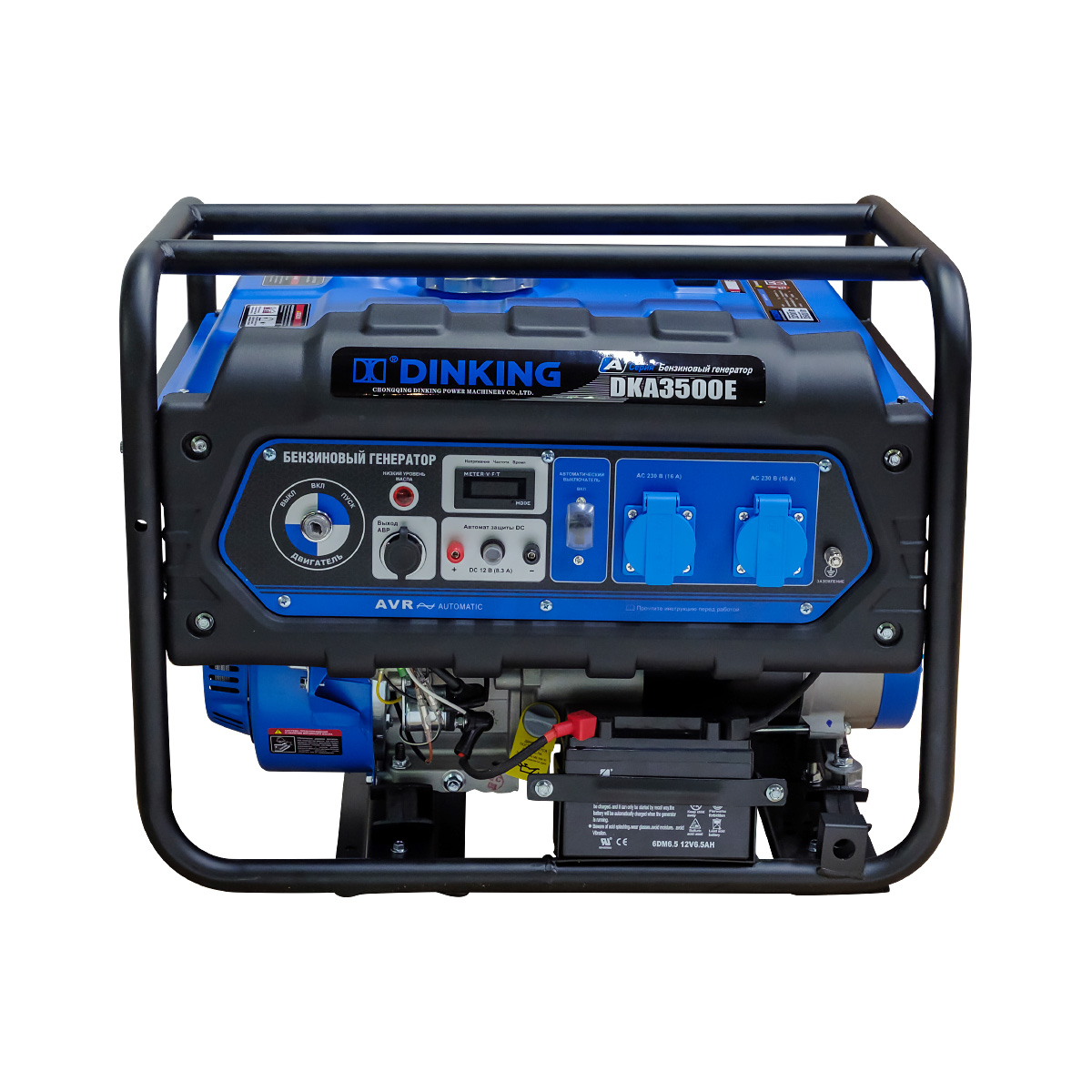 Генератор бензиновый Dinking DKA3500E (3.5кВт, электростартер, 7.5лс)