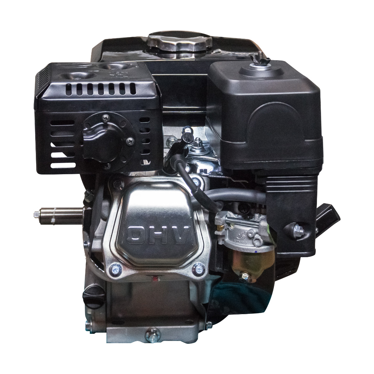 Двигатель Dinking DK168FE-1-C (0,8А) (6,5лс, 20мм вал, электростартер, датчик масла, катушка 0,8А)