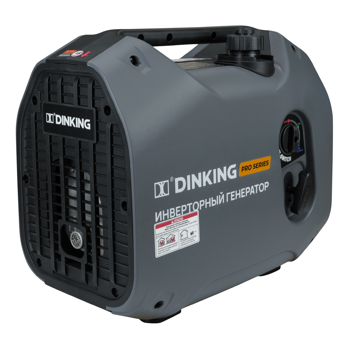 Генератор бензиновый инверторный Dinking DK3300iC (3,3кВт, 230В/50Гц, DK164F/P-2, бак 4л.)