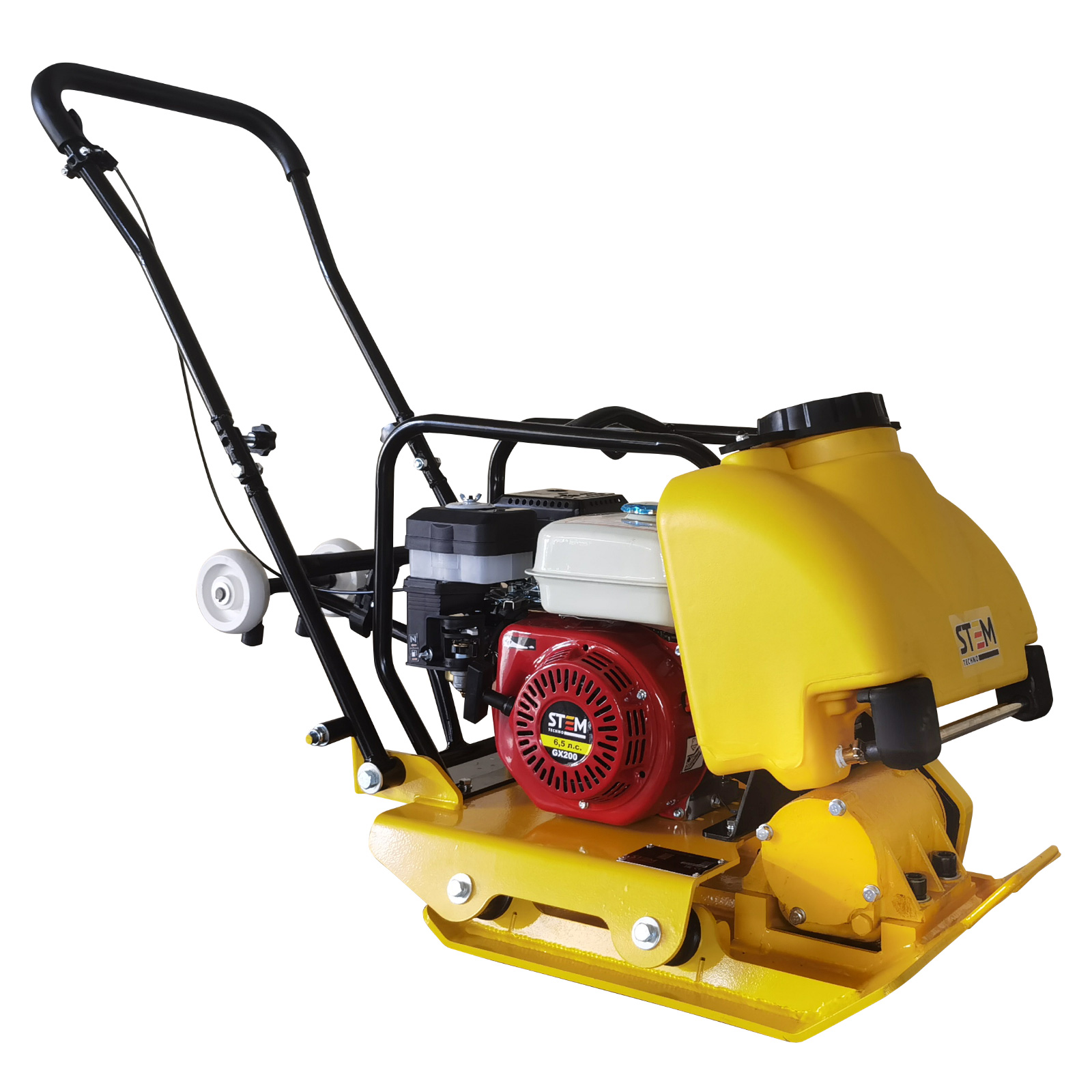 Виброплита STEM Techno SPC-192E (бензиновая, STEM Techno GX200, 4,4 (6,5) кН (л.с.), 78 кг)