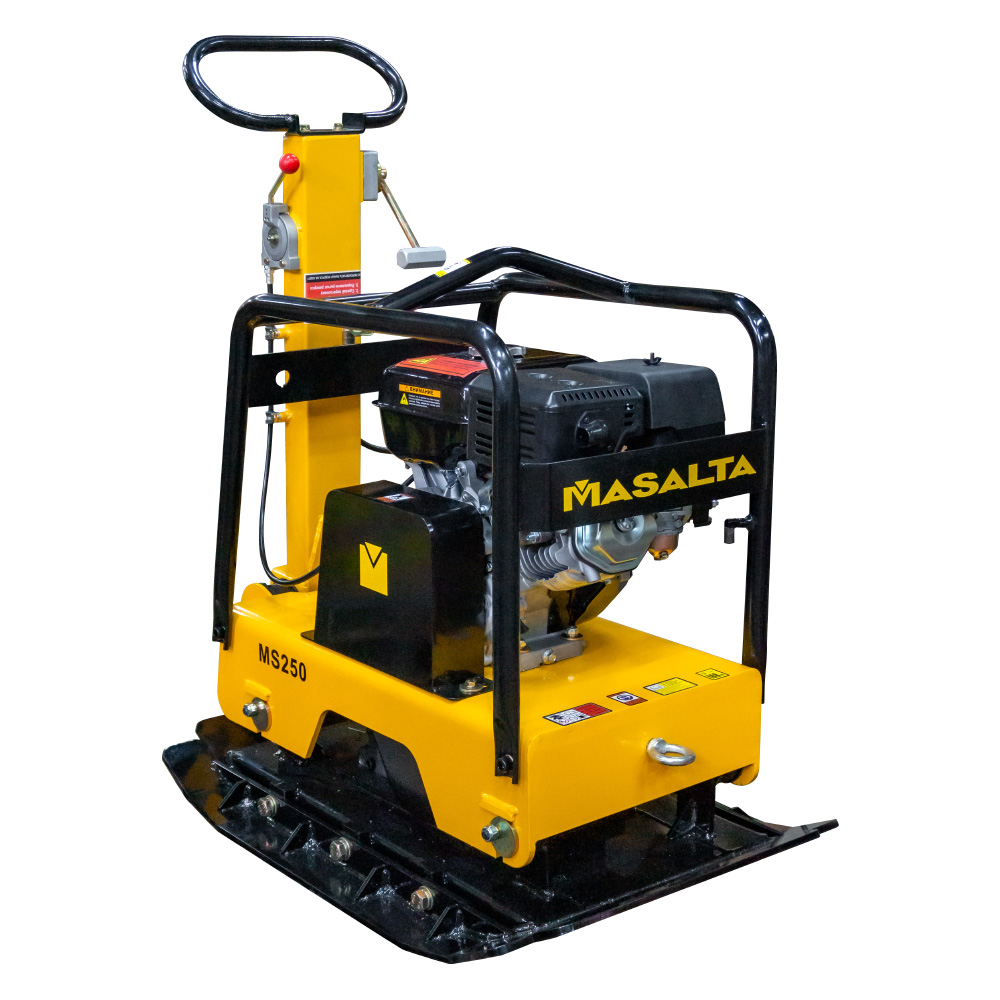 Виброплита реверсивная Masalta MS250-2 бензиновая (Dinking DK177F-C, 9.0 л.с., 215 кг)