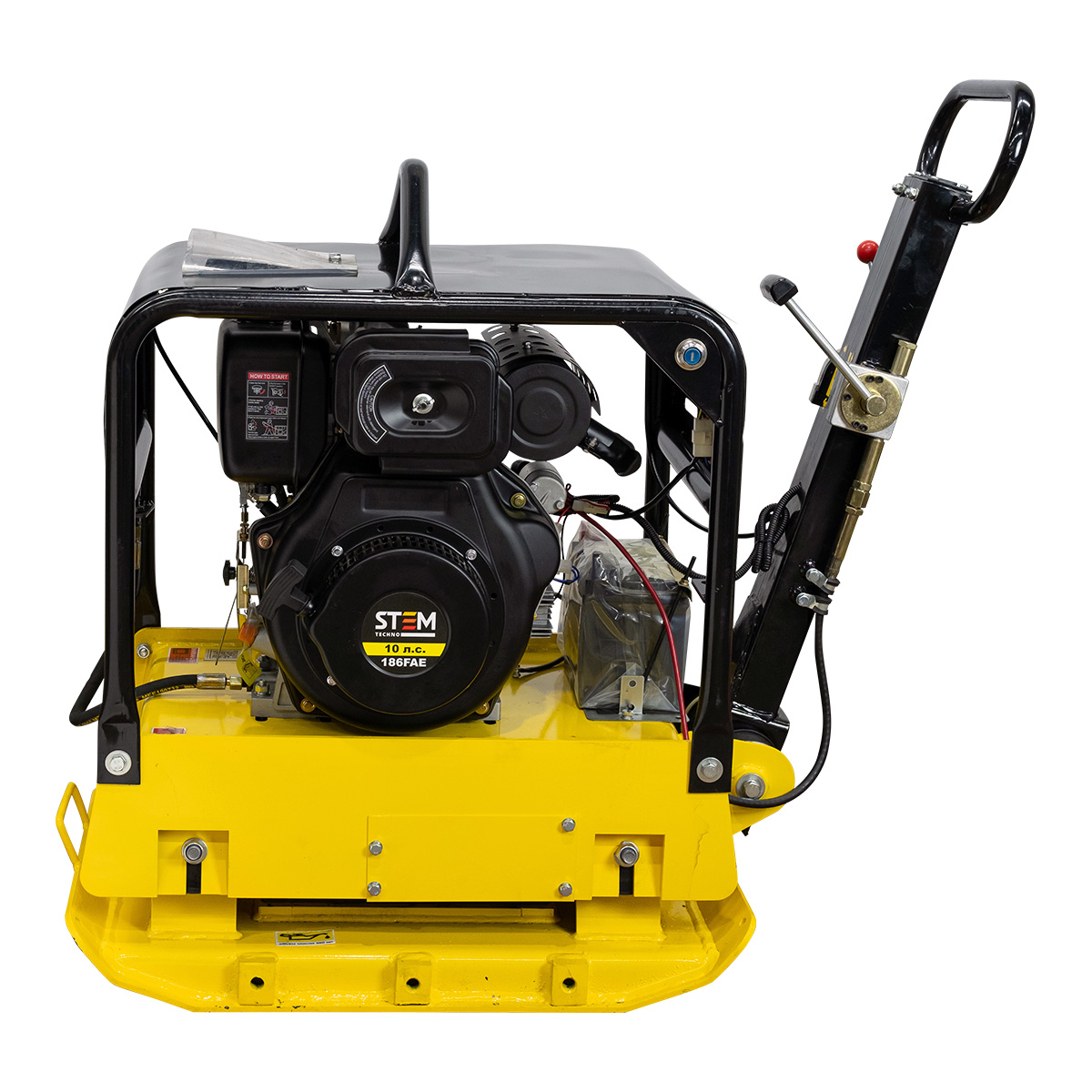Виброплита реверсивная STEM Techno RPC 251 дизельная (S186FAE)