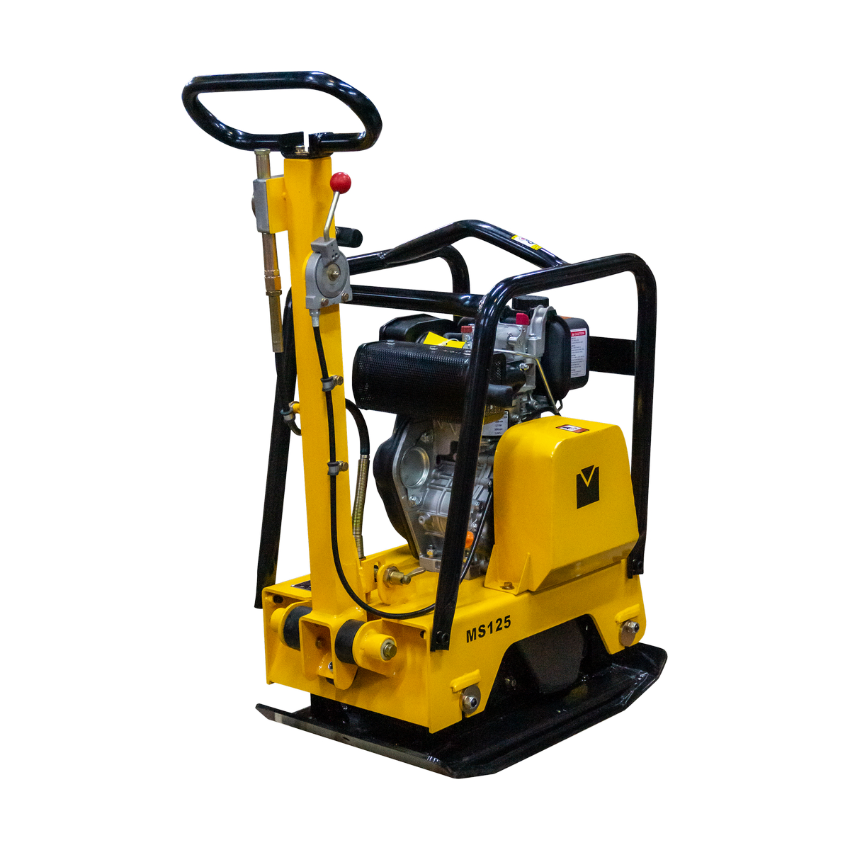 Виброплита MASALTA MS125-1 (дизельная, Kama KM173F, 3,5 (4,5) кН (л.с.), 137 кг)