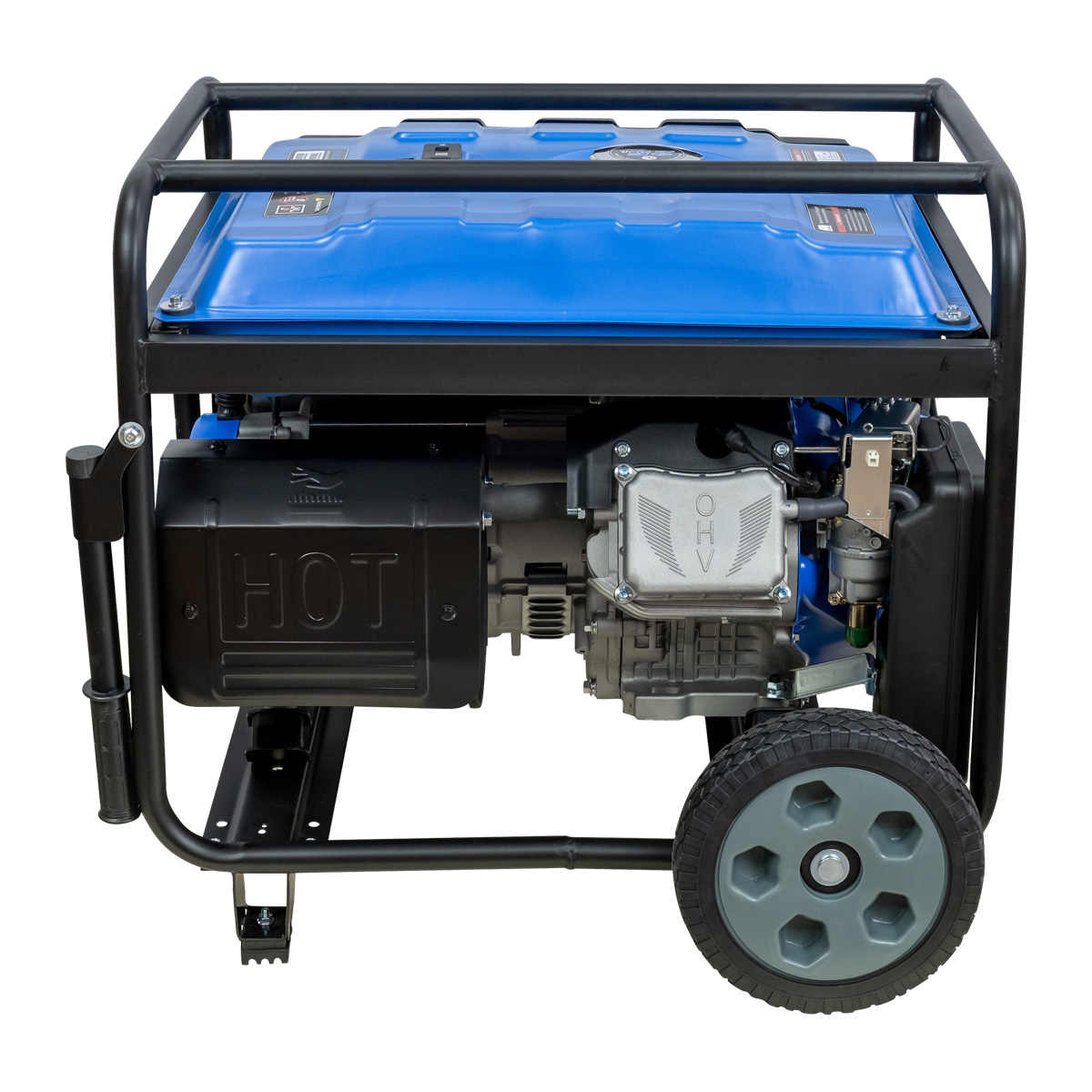 Генератор бензиновый Dinking DKA8500EW (8,5кВт, электростартер, 17лс, колёса, АВР)