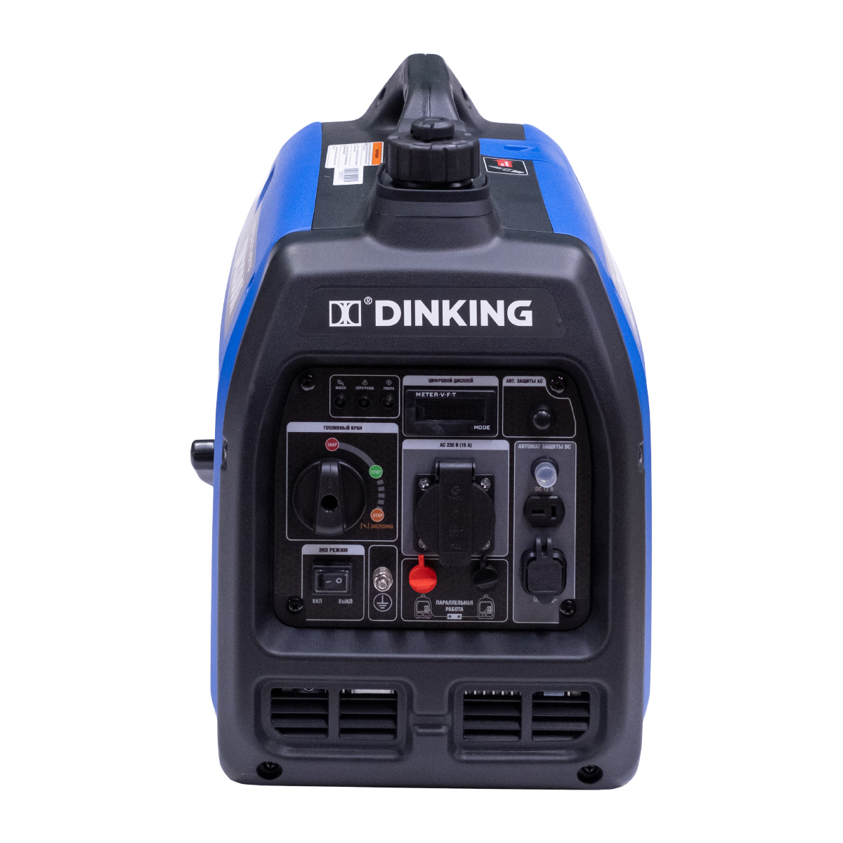 Генератор бензиновый инверторный Dinking DK3300i (3,3кВт, 230В/50Гц, DK164, бак 4л.)