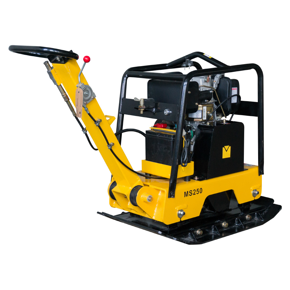 Виброплита MASALTA MS250-1S (дизельная, Kama KM186F, 6,6 (9,0) кН (л.с.), 250 кг)