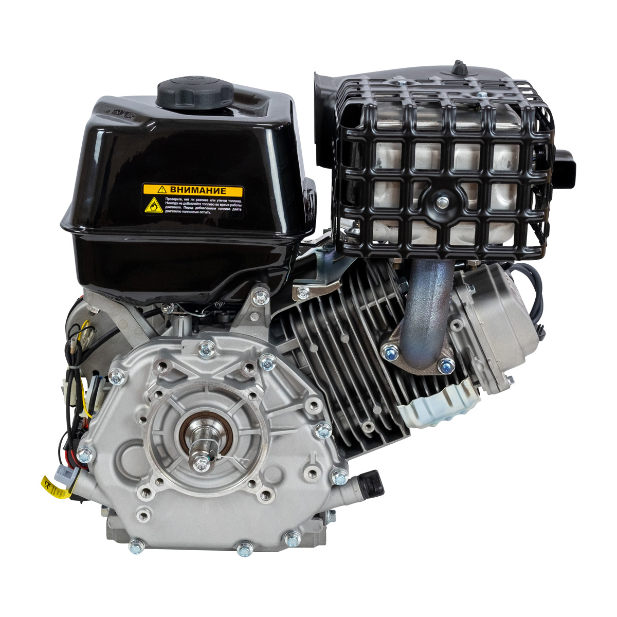 Двигатель Dinking DK196F-S (19лс, зимний, ручной стартер, катушка, датчик масла)