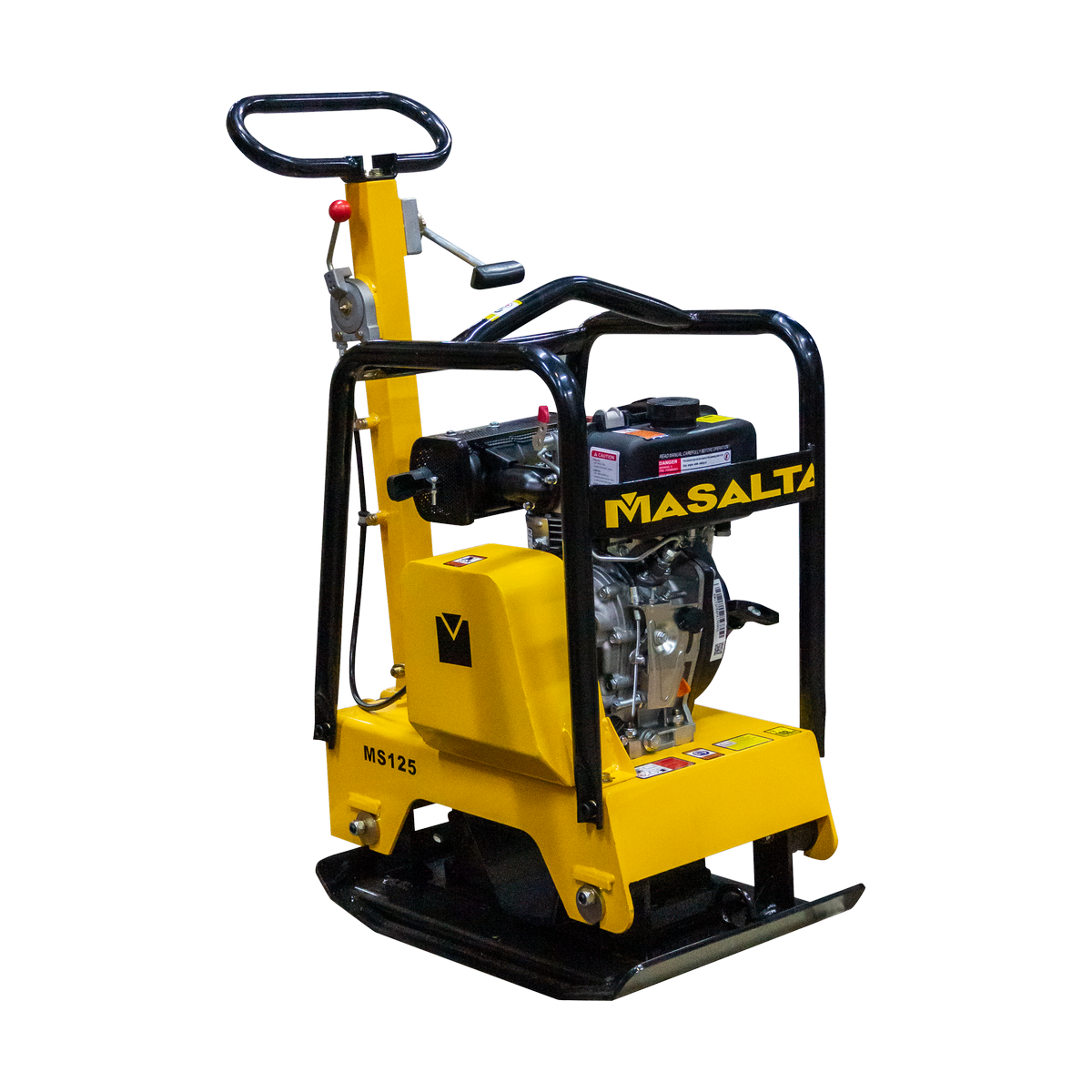 Виброплита MASALTA MS125-1 (дизельная, Kama KM173F, 3,5 (4,5) кН (л.с.), 137 кг)
