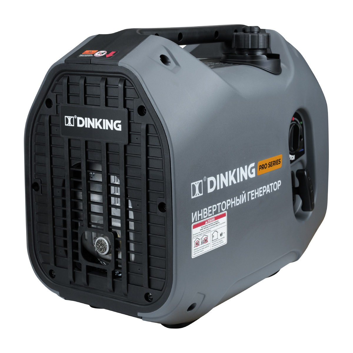 Генератор бензиновый инверторный Dinking DK3500iC (3.5кВт, 230В/50Гц, DK164F/P-2, бак 4л.)