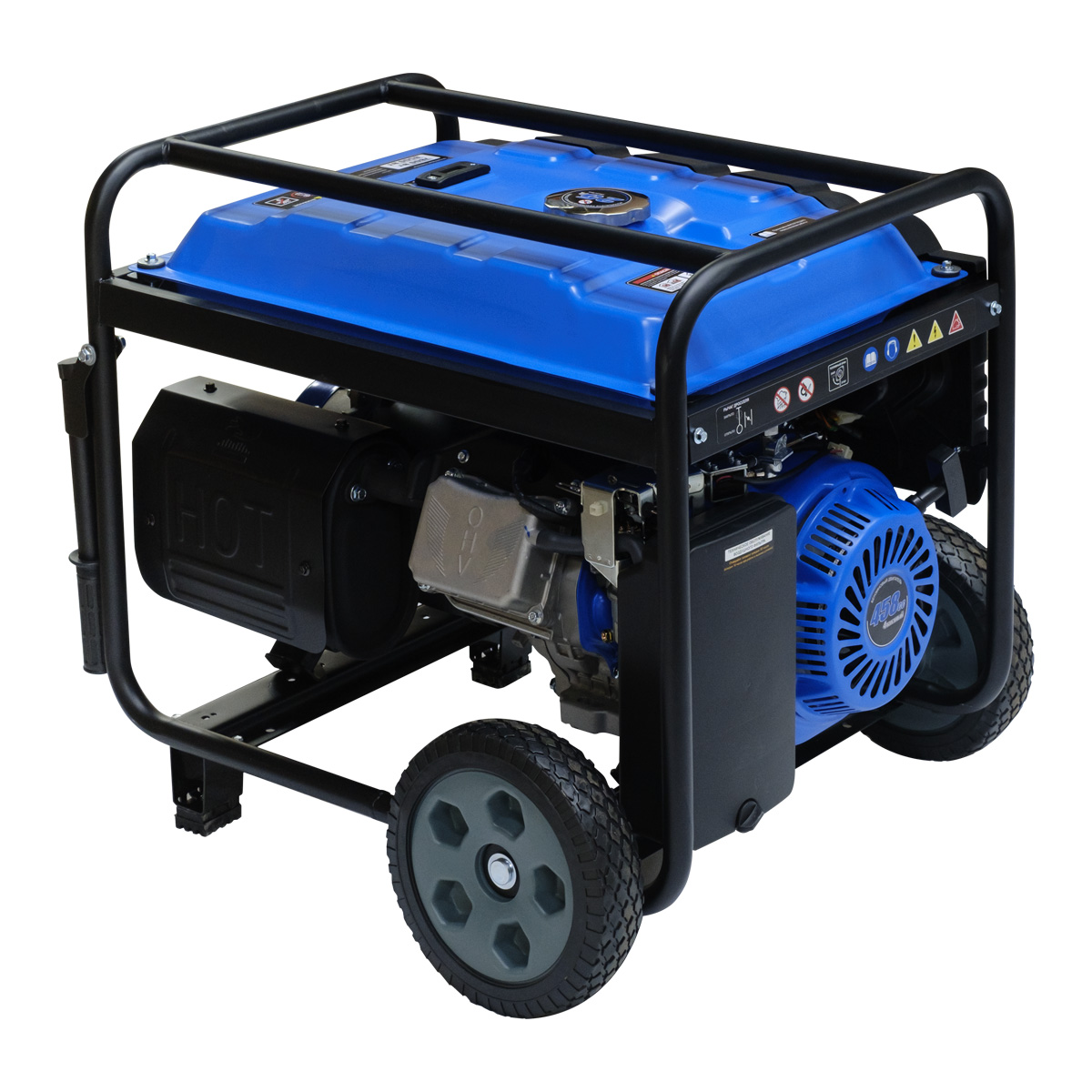 Генератор бензиновый Dinking DKA8500EW-3/1 (8,5кВт,230/400 В, электростартер, 17лс, колёса, АВР)