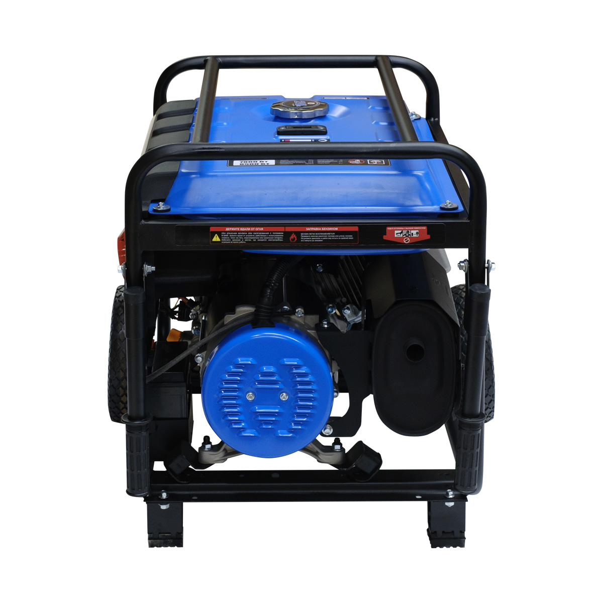 Генератор бензиновый Dinking DKA8500EW-3/1 (8,5кВт,230/400 В, электростартер, 17лс, колёса, АВР)