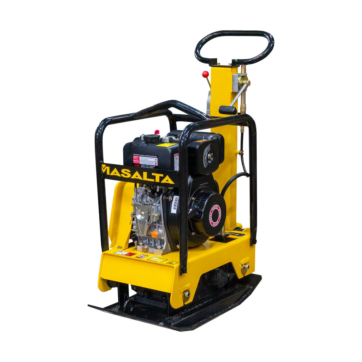 Виброплита MASALTA MSH-160-1 (дизельная, Kama KM186F, 6,6 (9,0) кН (л.с.), 168 кг)