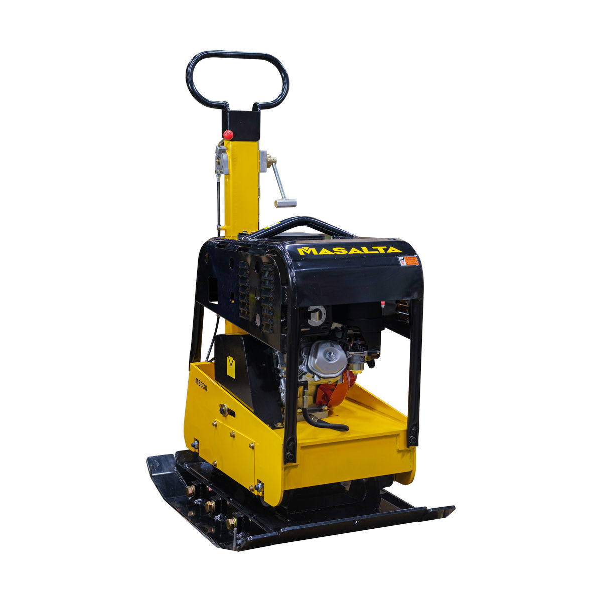 Виброплита MASALTA MS330-4 (бензиновая, Honda GX270, 6,6 (9,0) кН (л.с.), 321 кг)