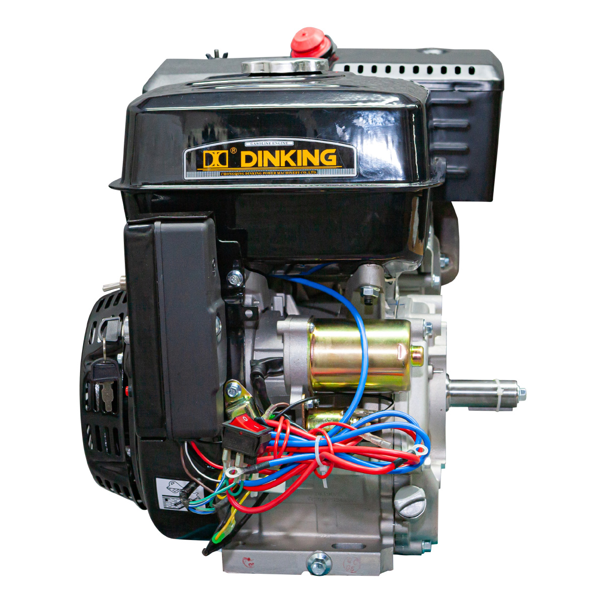 Двигатель Dinking DK190FE-S (15лс, зимний, электростатер, катушка, датчик масла)