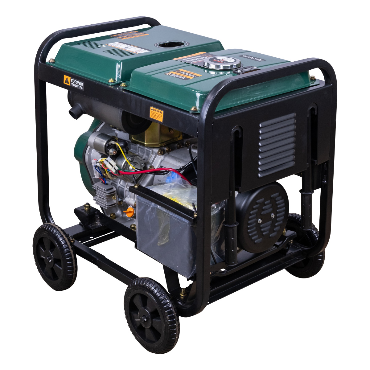 Генератор дизельный STEM Techno S5500DE (5.5 кВт, электростартер, дисплей, подогрев)