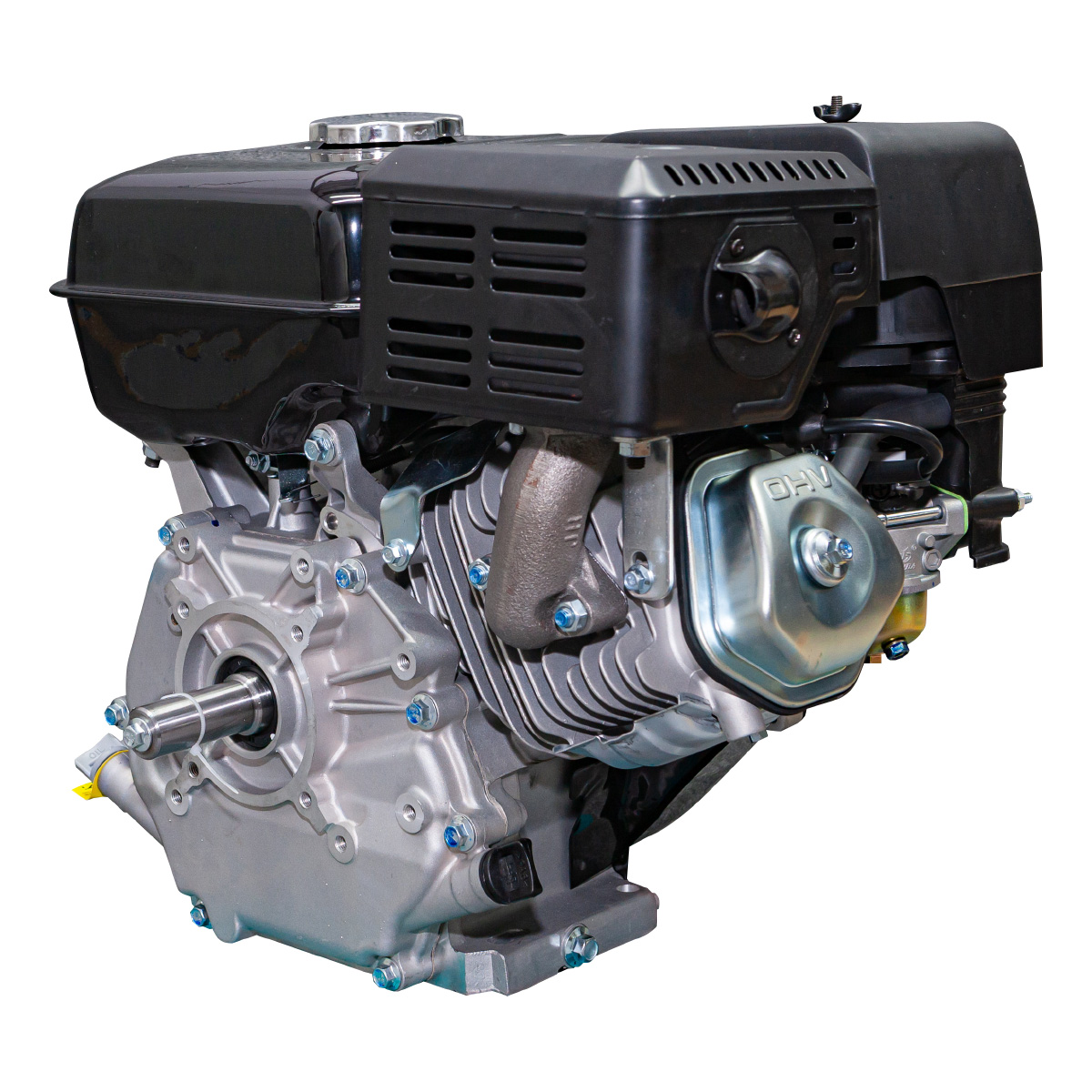 Двигатель Dinking DK177F-C(Q) (9лс, 25.4мм вал, ручной стартер, датчик масла)