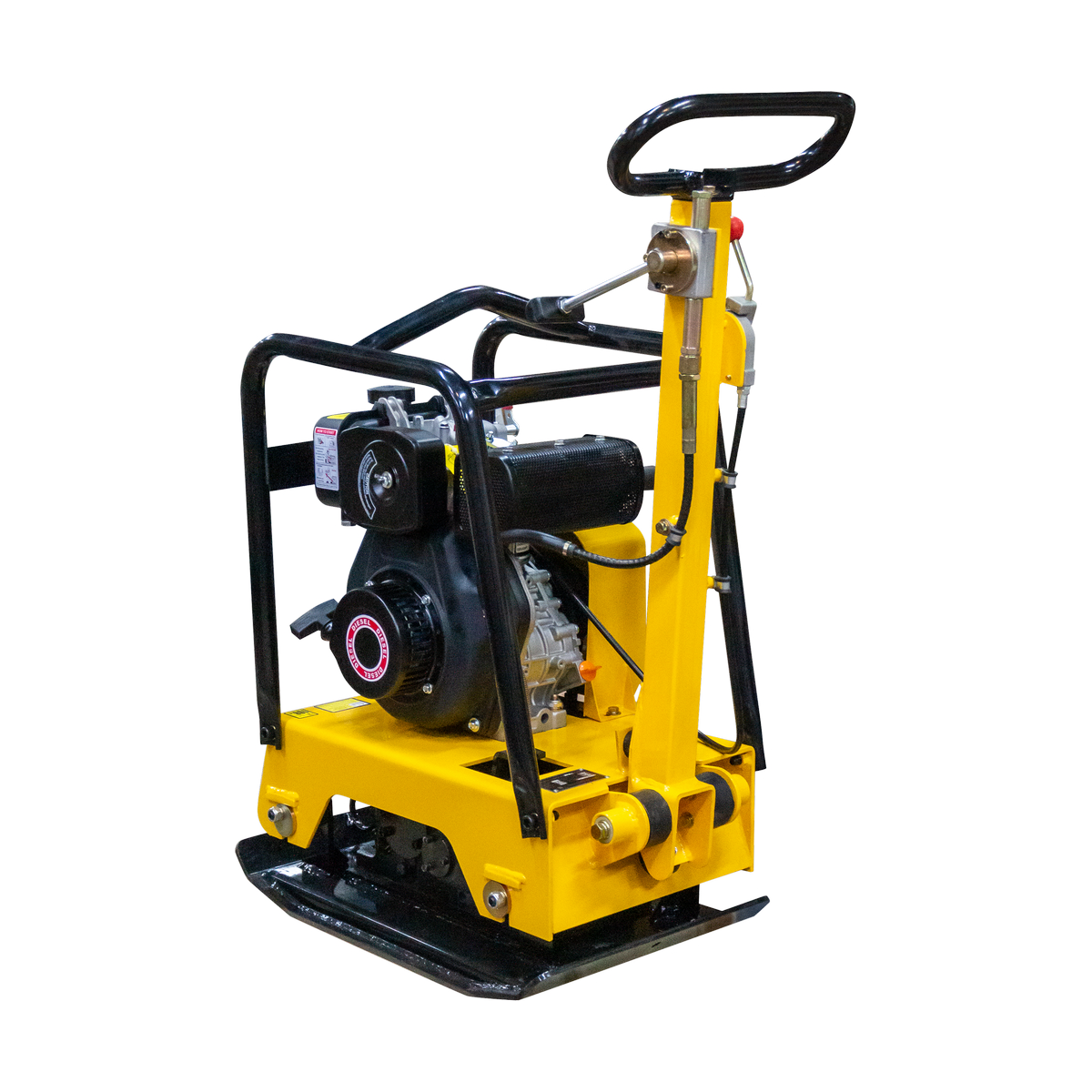 Виброплита MASALTA MS125-1 (дизельная, Kama KM173F, 3,5 (4,5) кН (л.с.), 137 кг)