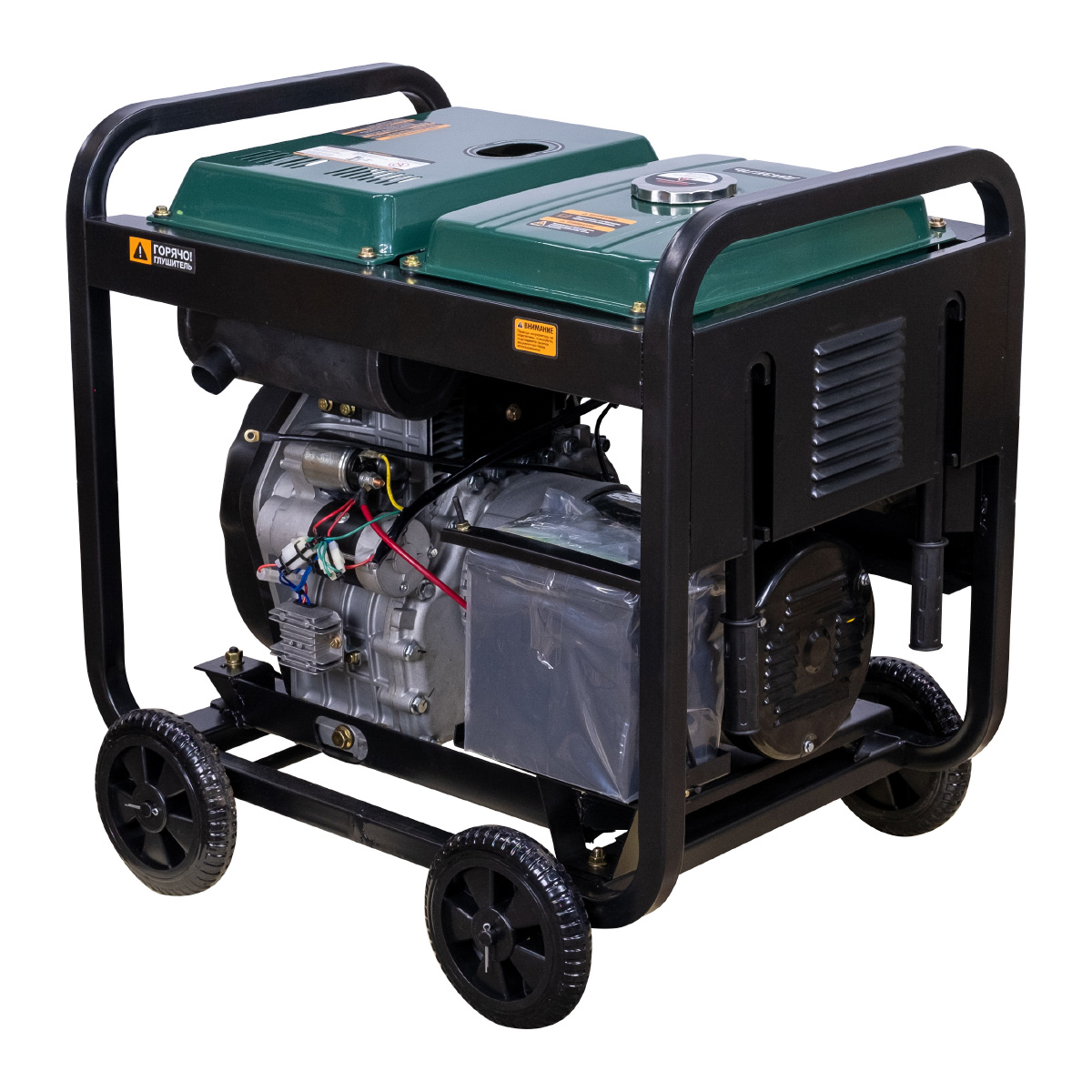 Генератор дизельный STEM Techno S8500DE (8,5кВт, электростартер, дисплей, подогрев, АВР)