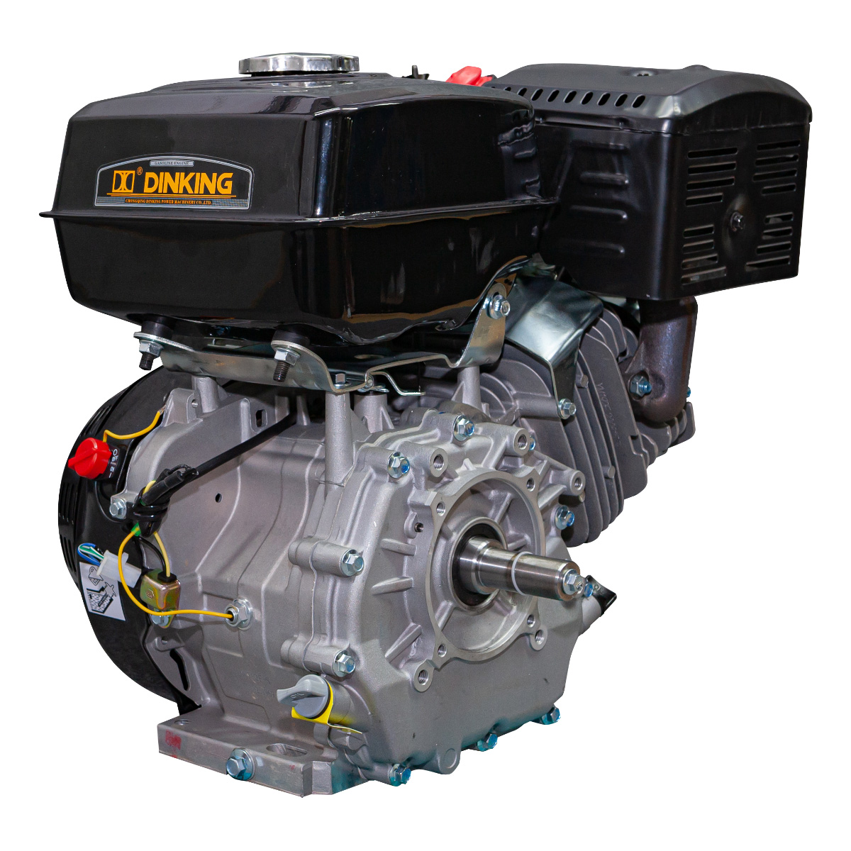 Двигатель Dinking DK192F-S (17лс, зимний, ручной стартер, катушка, датчик масла)