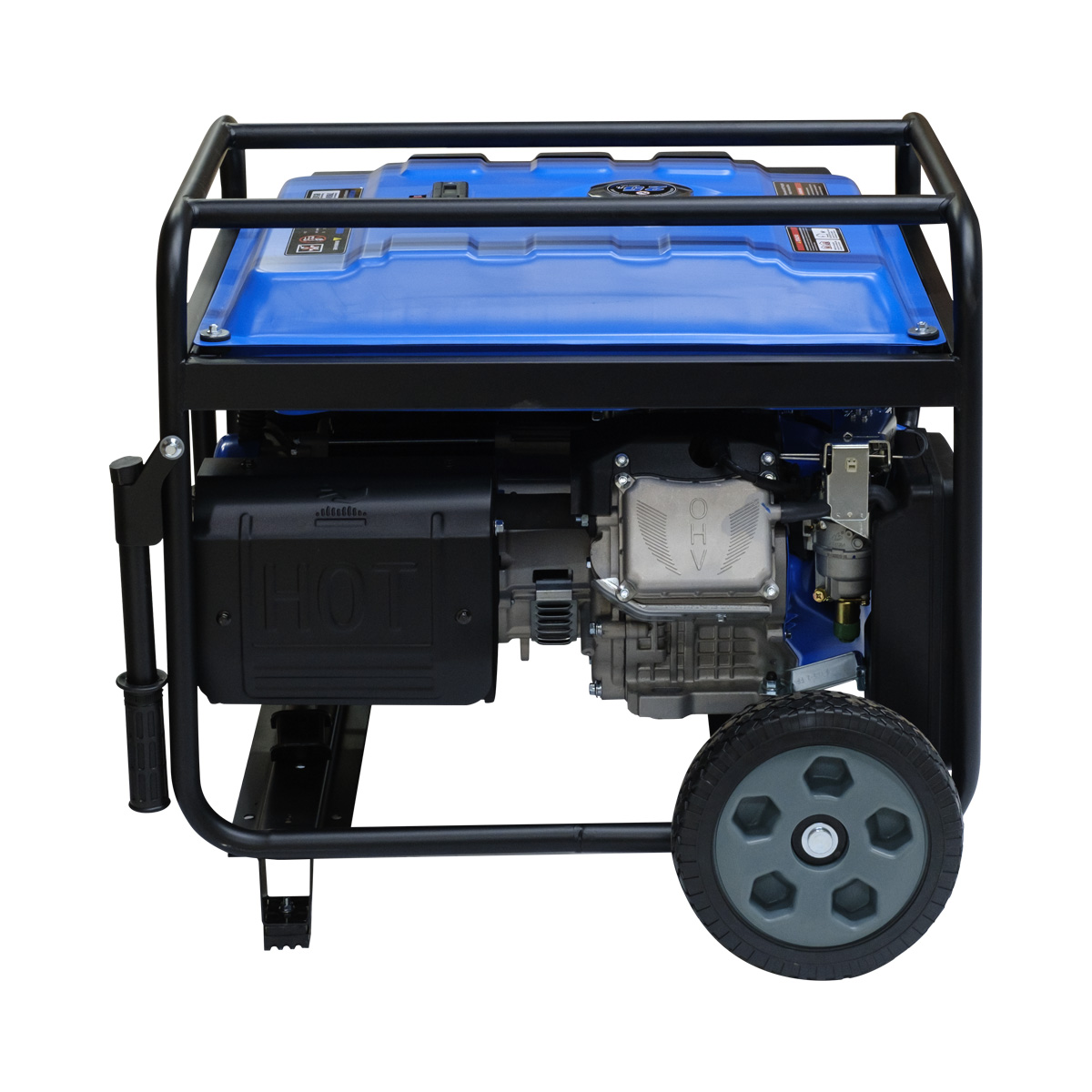 Генератор бензиновый Dinking DKA8500EW-3/1 (8,5кВт,230/400 В, электростартер, 17лс, колёса, АВР)