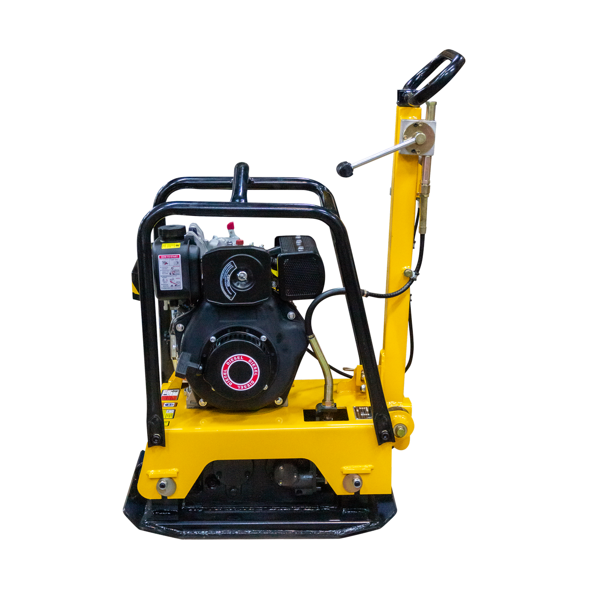 Виброплита MASALTA MS125-1 (дизельная, Kama KM173F, 3,5 (4,5) кН (л.с.), 137 кг)