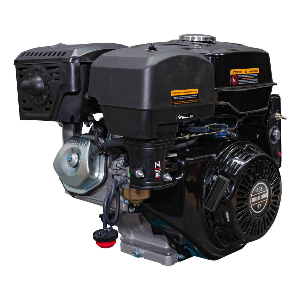 Двигатель Dinking DK192FE-S (17лс, зимний, электростартер, катушка, датчик масла)