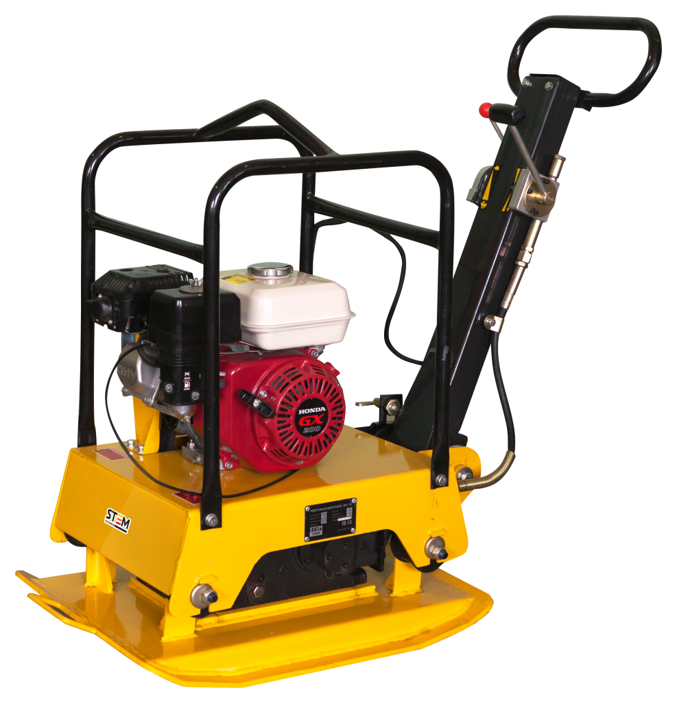Виброплита STEM Techno RPC-161 (бензиновая, Honda GX200, 4,4 (6,5) кН (л.с.), 160 кг)