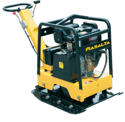 Виброплита MASALTA MS250-4 (бензиновая, Honda GX270, 6,6 (9,0) кН (л.с.), 219 кг)