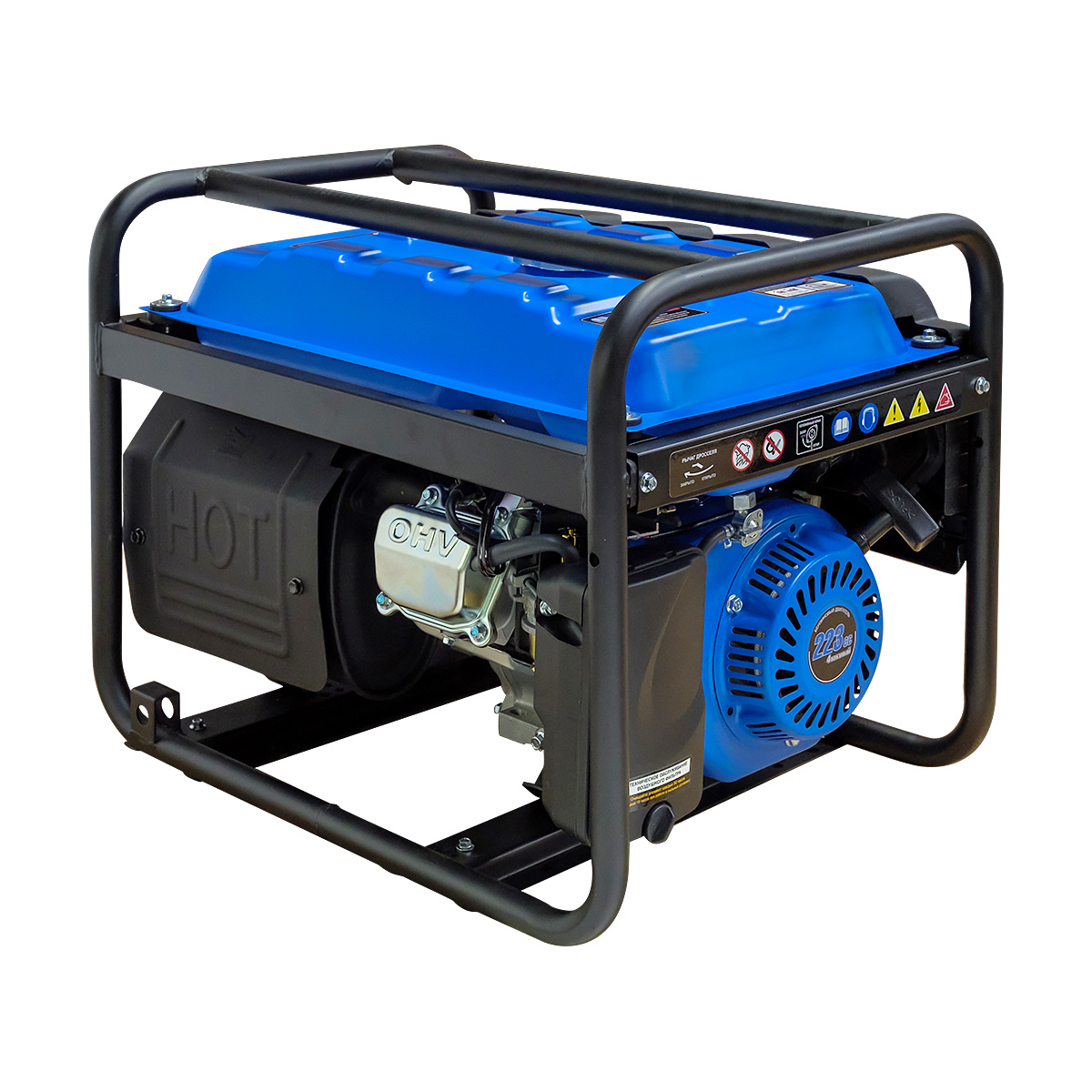 Генератор бензиновый Dinking DKA3500E (3.5кВт, электростартер, 7.5лс)