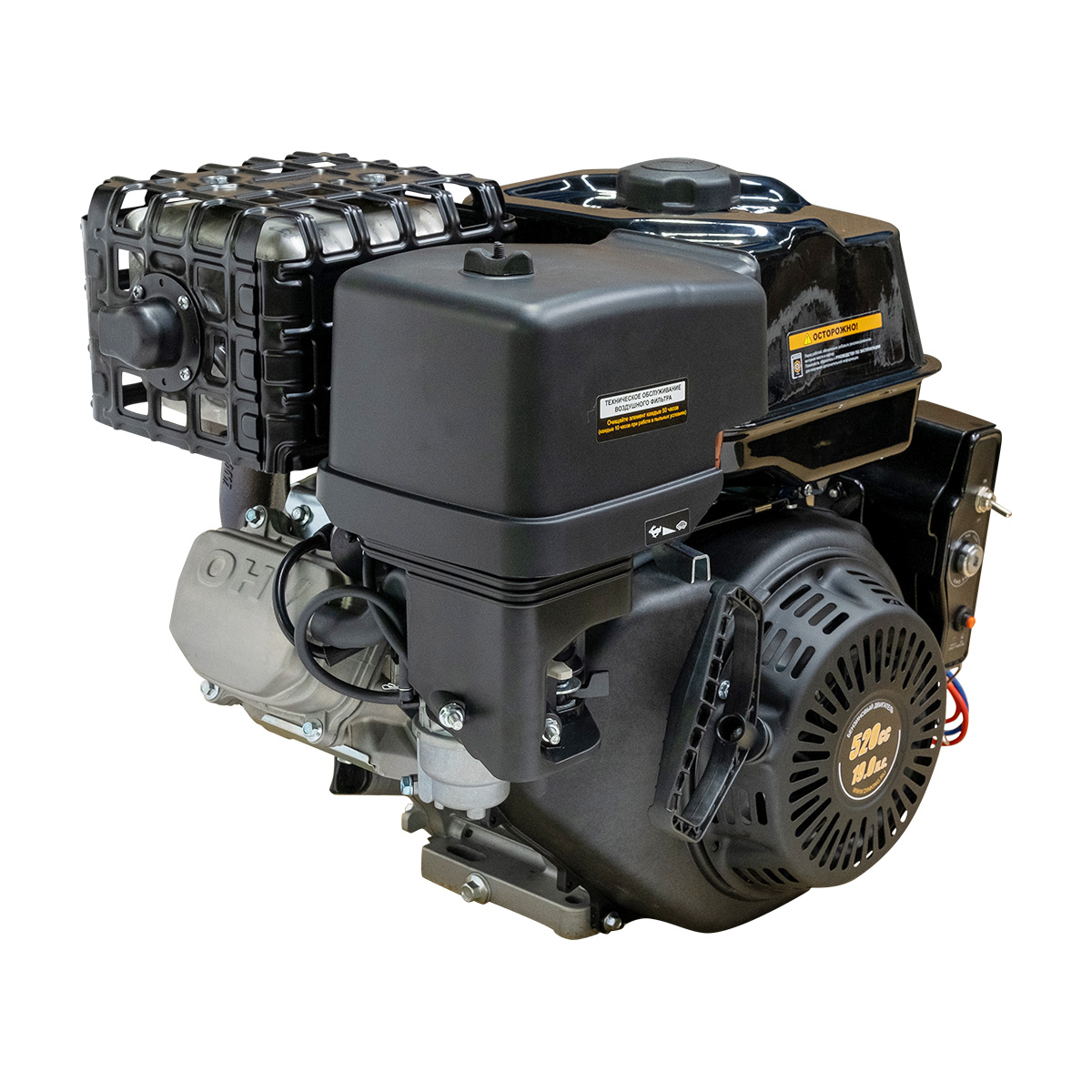 Двигатель Dinking DK196FE-S (19лс, зимний, электростартер, катушка, датчик масла)