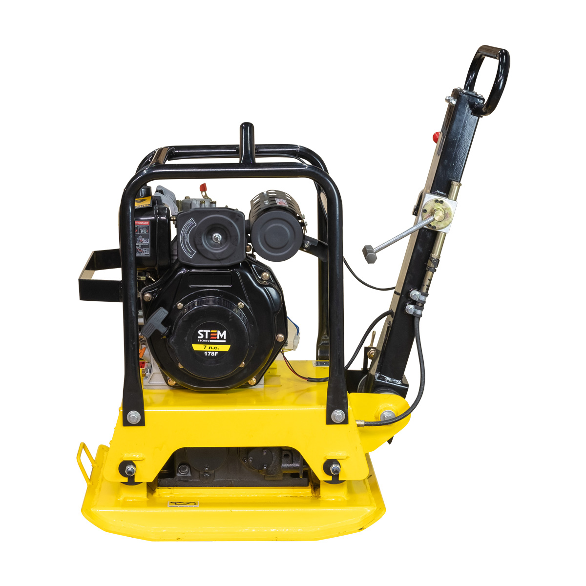 Виброплита STEM Techno RPC-161D (дизельная, STEM 178F, 5,2 (7.0) кВт (л.с.), 170 кг)