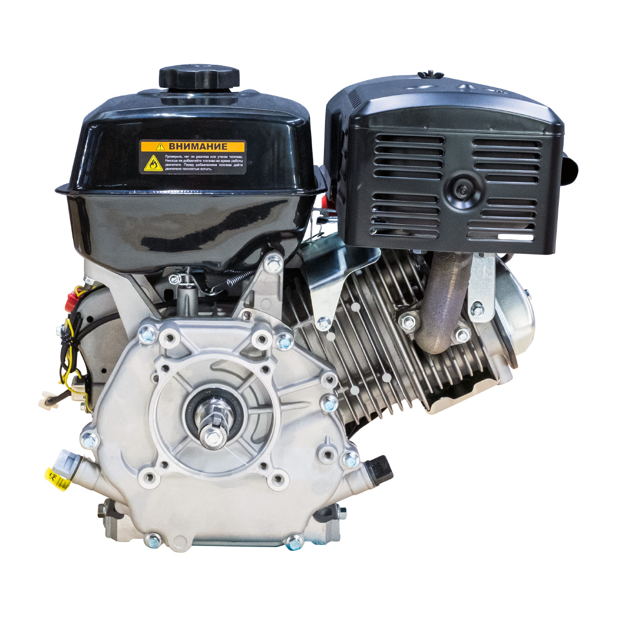 Двигатель Dinking DK190F-S (15лс, зимний, ручной стартер, катушка, датчик масла)